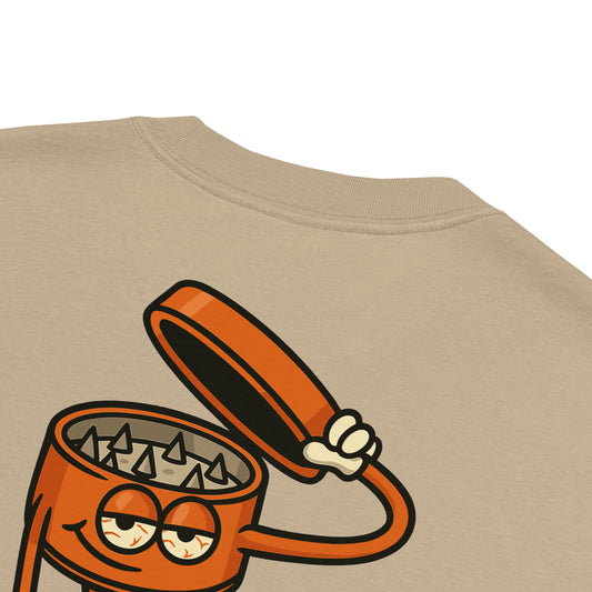 Oversized T-Shirt mit großem Backprint Grinder