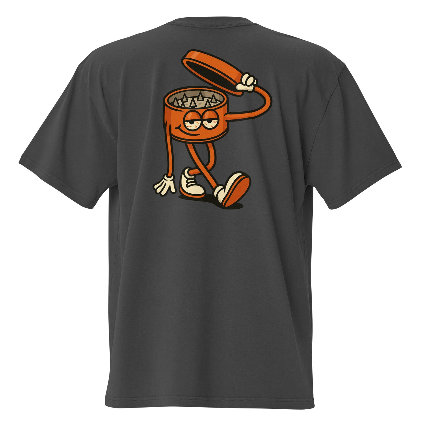 Oversized T-Shirt mit großem Backprint Grinder