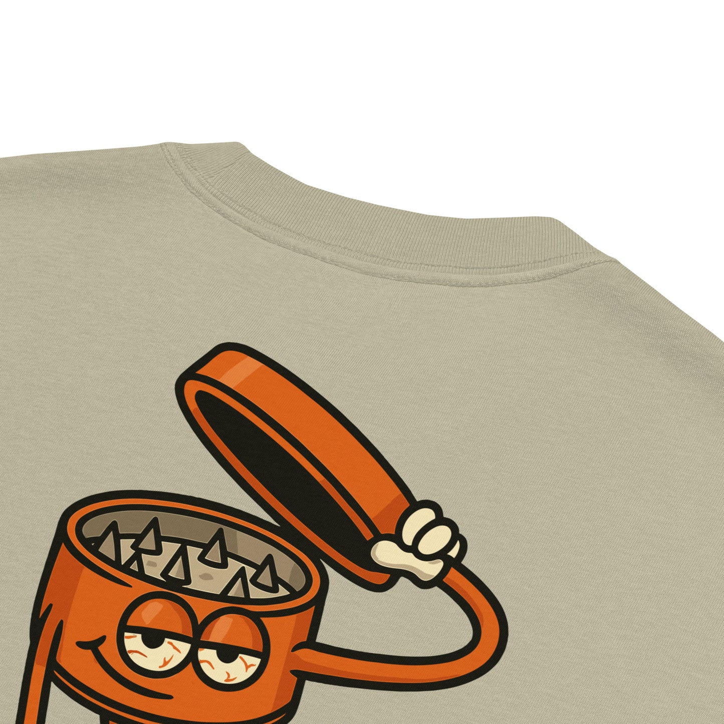 Oversized T-Shirt mit großem Backprint Grinder